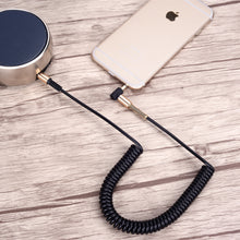 MyGeek 3.5mm audio Aux Cable Jack 3.5 to Jack Gold Plated 90 Degree Angle Audio Cable 3.5mm male to female for Car for iphone