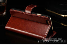 Wallet Leather Case For iPhone 6 6S / 6 6S Plus Luxury Coque Cover for Plus Capa Fundas With Card Slot TOMKAS Brand