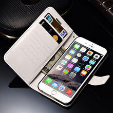 Wallet Leather Case For iPhone 6 6S / 6 6S Plus Luxury Coque Cover for Plus Capa Fundas With Card Slot TOMKAS Brand
