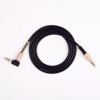MyGeek 3.5mm audio Aux Cable Jack 3.5 to Jack Gold Plated 90 Degree Angle Audio Cable 3.5mm male to female for Car for iphone