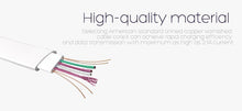 ROCK Original 2 in 1, 1m 2m 32cm 5 color USB phone cable for iPhone 5/5s 6 and Samsung S6 charging data line for Light Micro